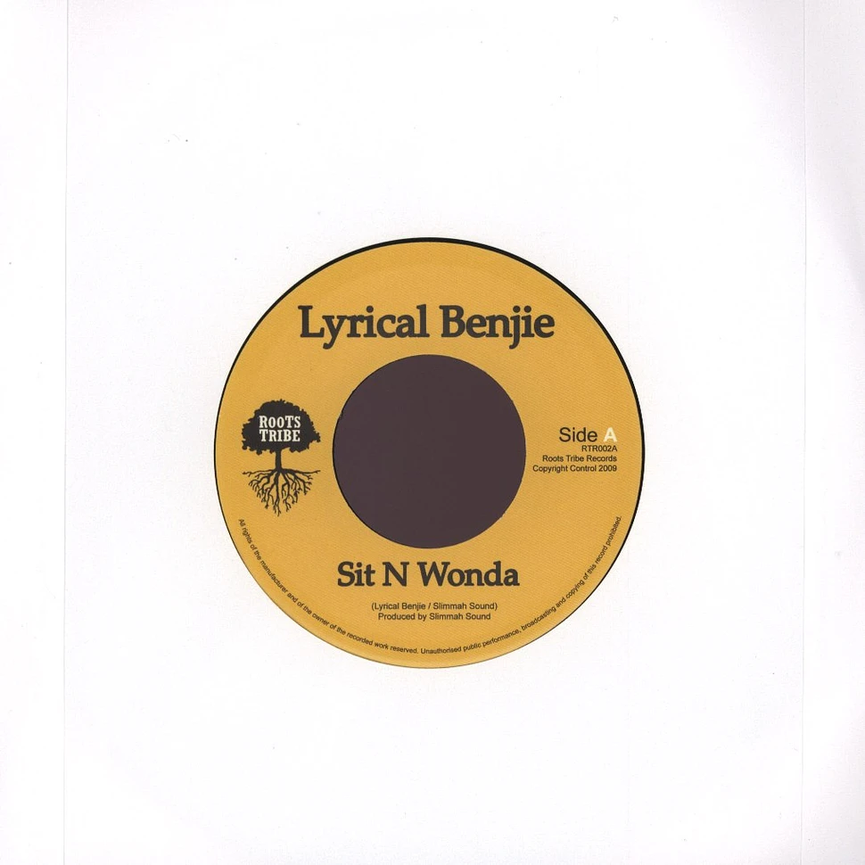 Lyrical Benjie / Slimmah Sound - Sit N Wonda / Dub Version