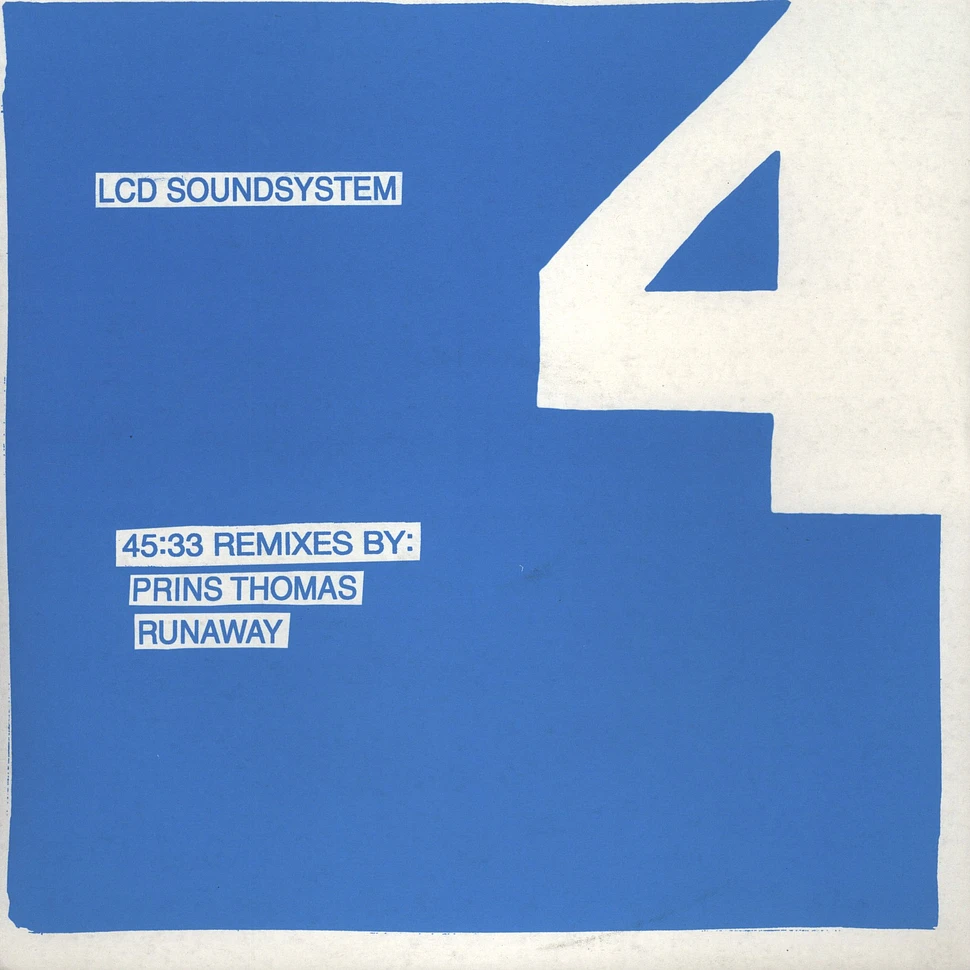 LCD Soundsystem - 45:33 Remixes Volume 1 - Prins Thomas & Runaway