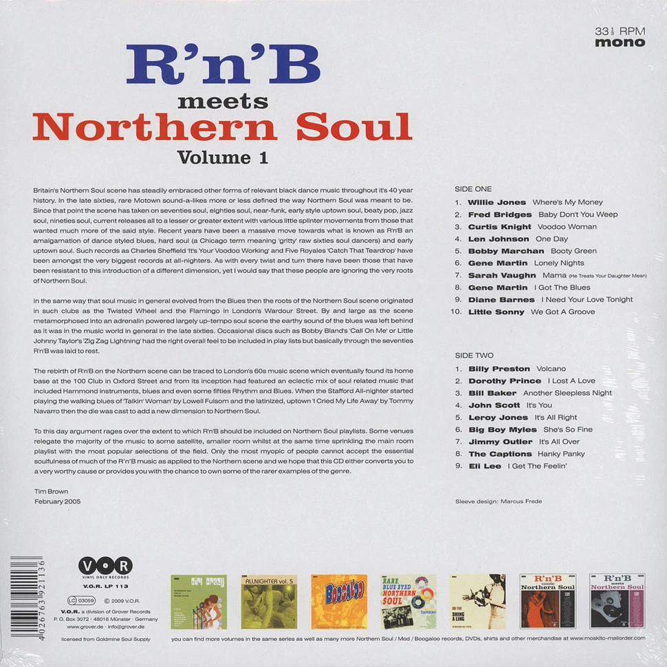 V.A. - R'n'b Meets Northern Soul Volume 1