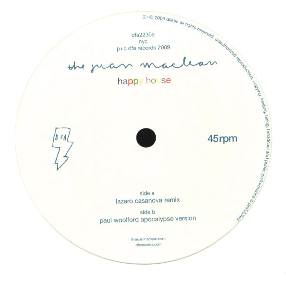 Juan MacLean - Happy House Remixes 1