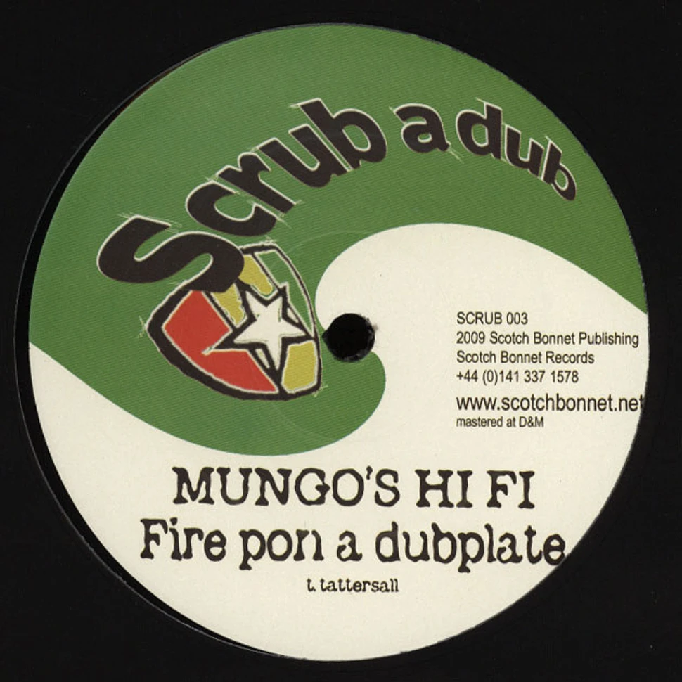 Mungos Hi Fi / Itchy Robot - Fire Pon A Dubplate / Playback