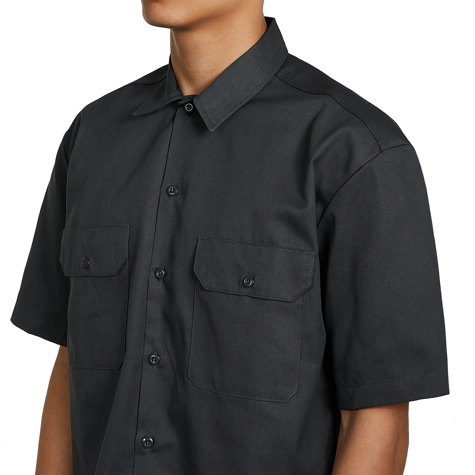 Dickies Short Sleeve Work Shirt Silver S