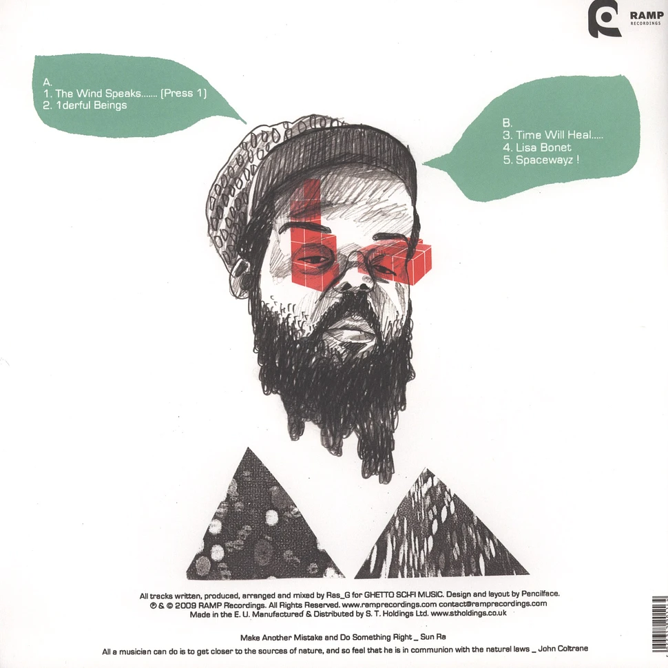Ras G And The Afrikan Space Programm - Destination There EP