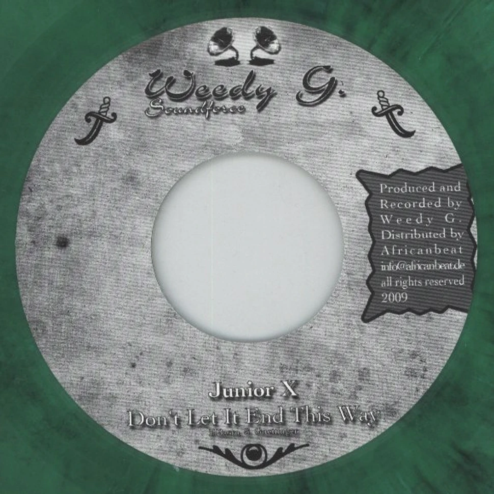 Junior X / Donovan Levy - Don't let it end this way / Ghetto youth