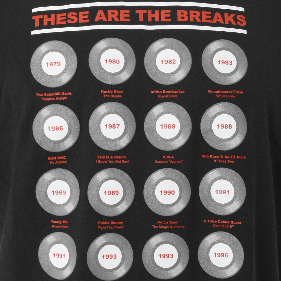 DMC & Technics - These Are The Breaks T-Shirt