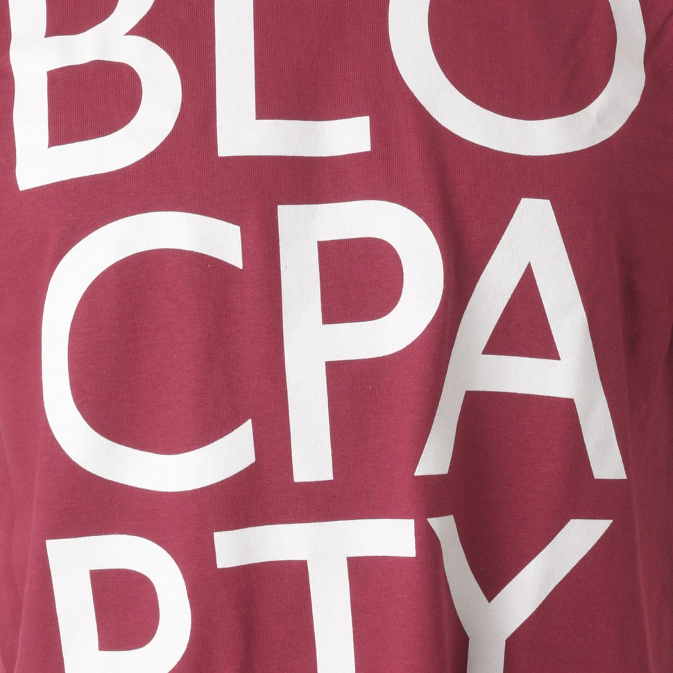Bloc Party - Big Letters T-Shirt