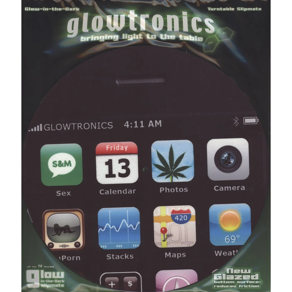 Glowtronics - i-Phone Glow In The Dark Slipmat