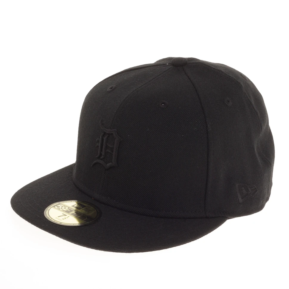 New Era - Black On Black Detroit Tigers Cap