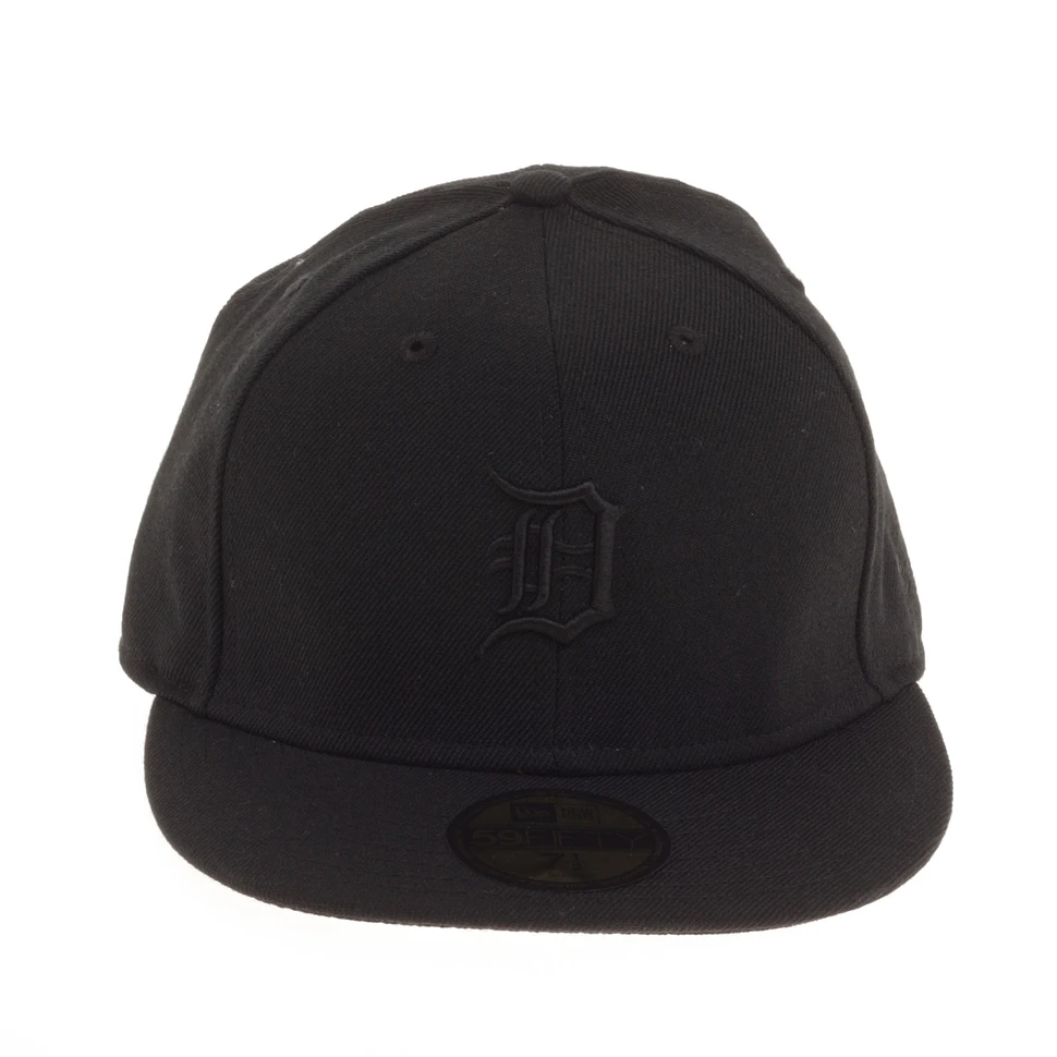New Era - Black On Black Detroit Tigers Cap