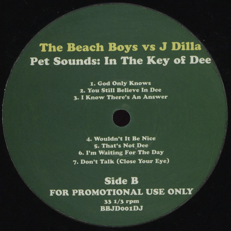 Bullion - The Beach Boys Vs. J Dilla - Pet Sounds: In the Key of Dee