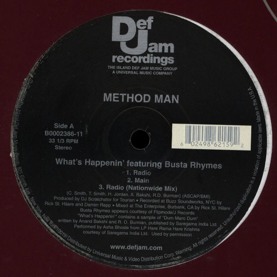 Method Man - What's Happenin'