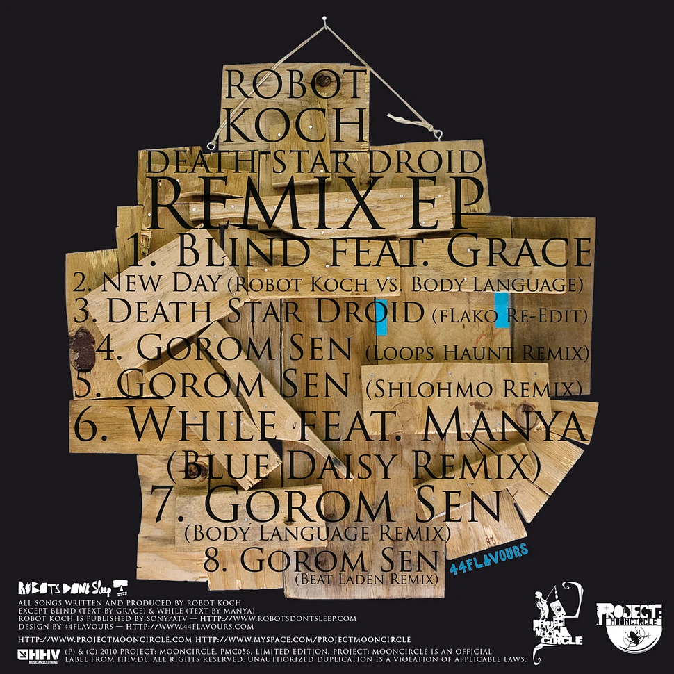 Robot Koch - Death Star Droid Remix EP