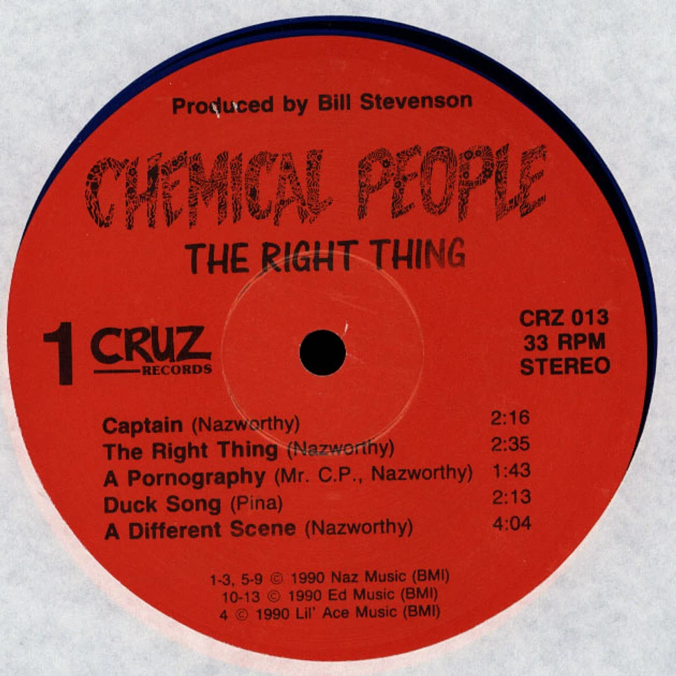 Chemical People - The Right Thing