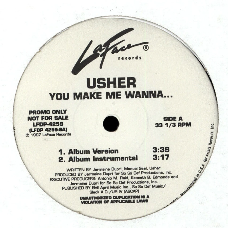 Usher - You make me wanna