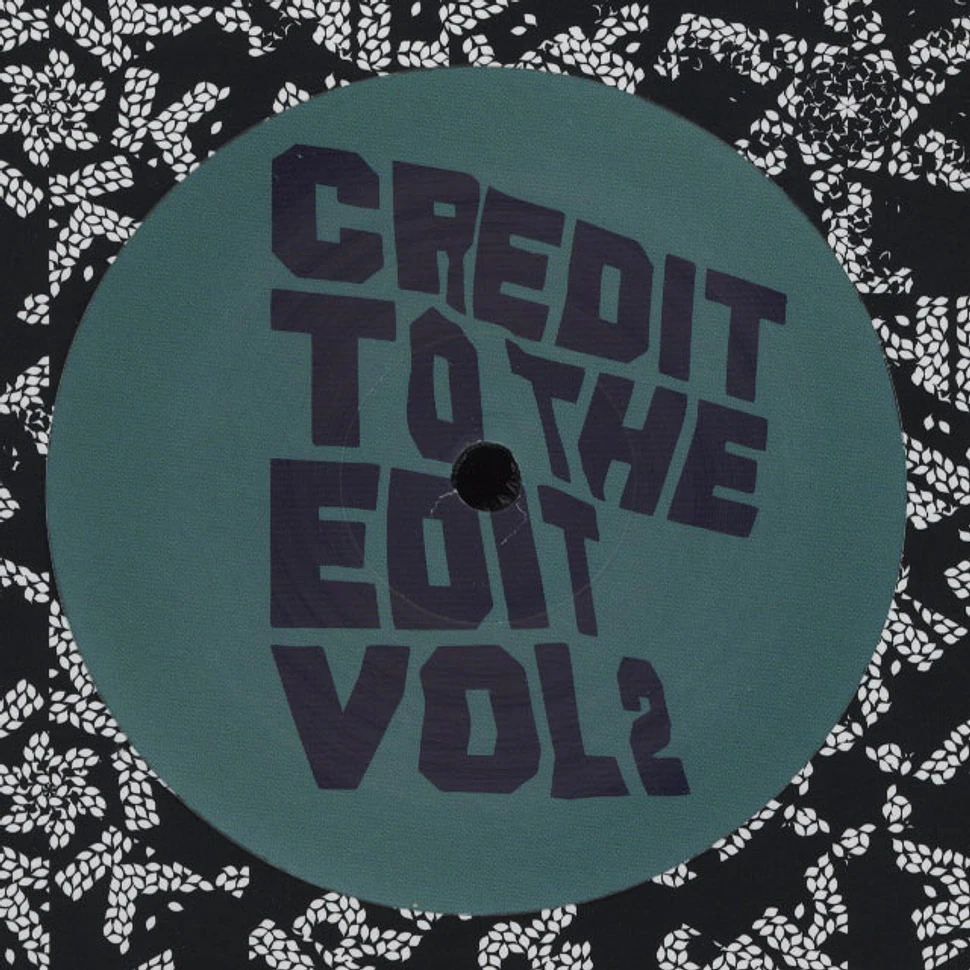 Greg Wilson - Credit To The Edit Volume 2 Sampler 2