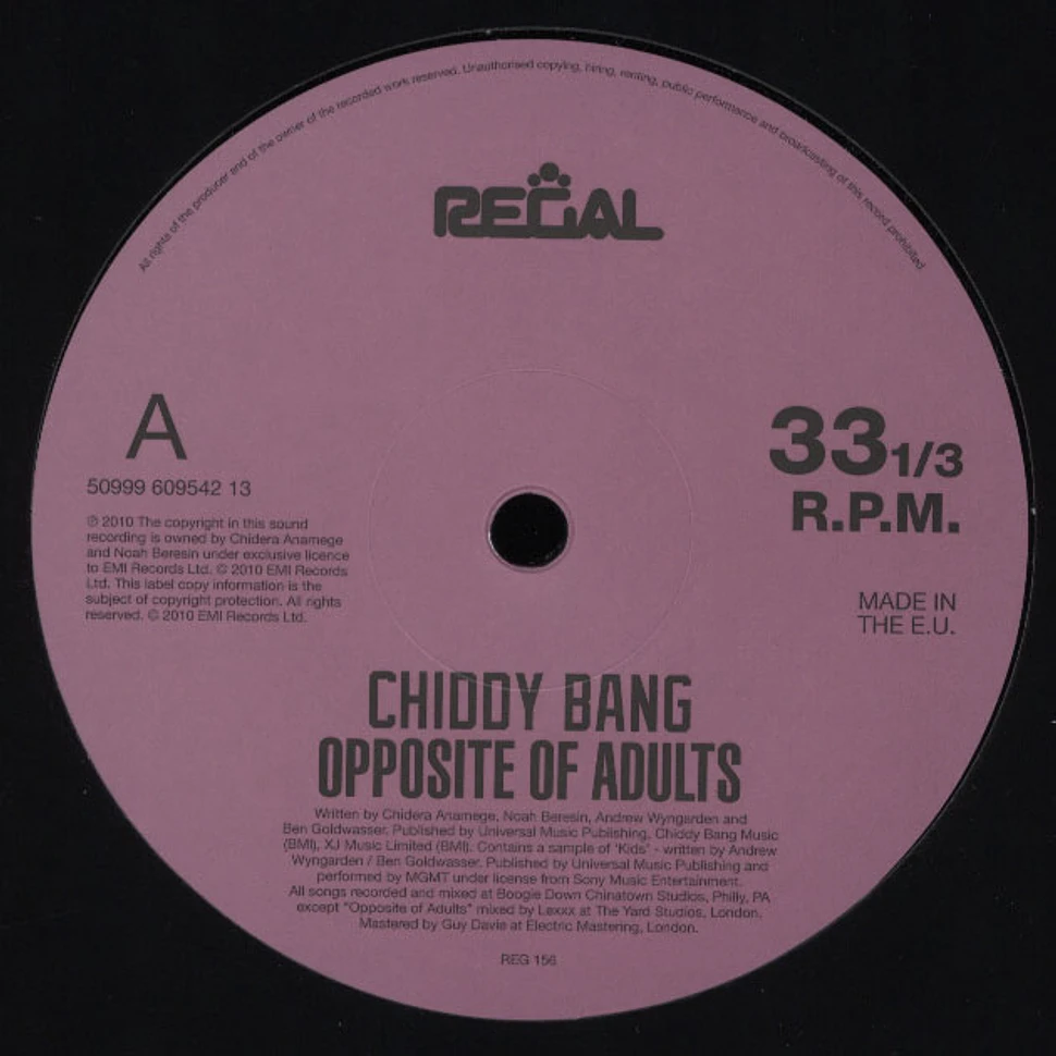 Chiddy Bang - Opposite Of Adults EP