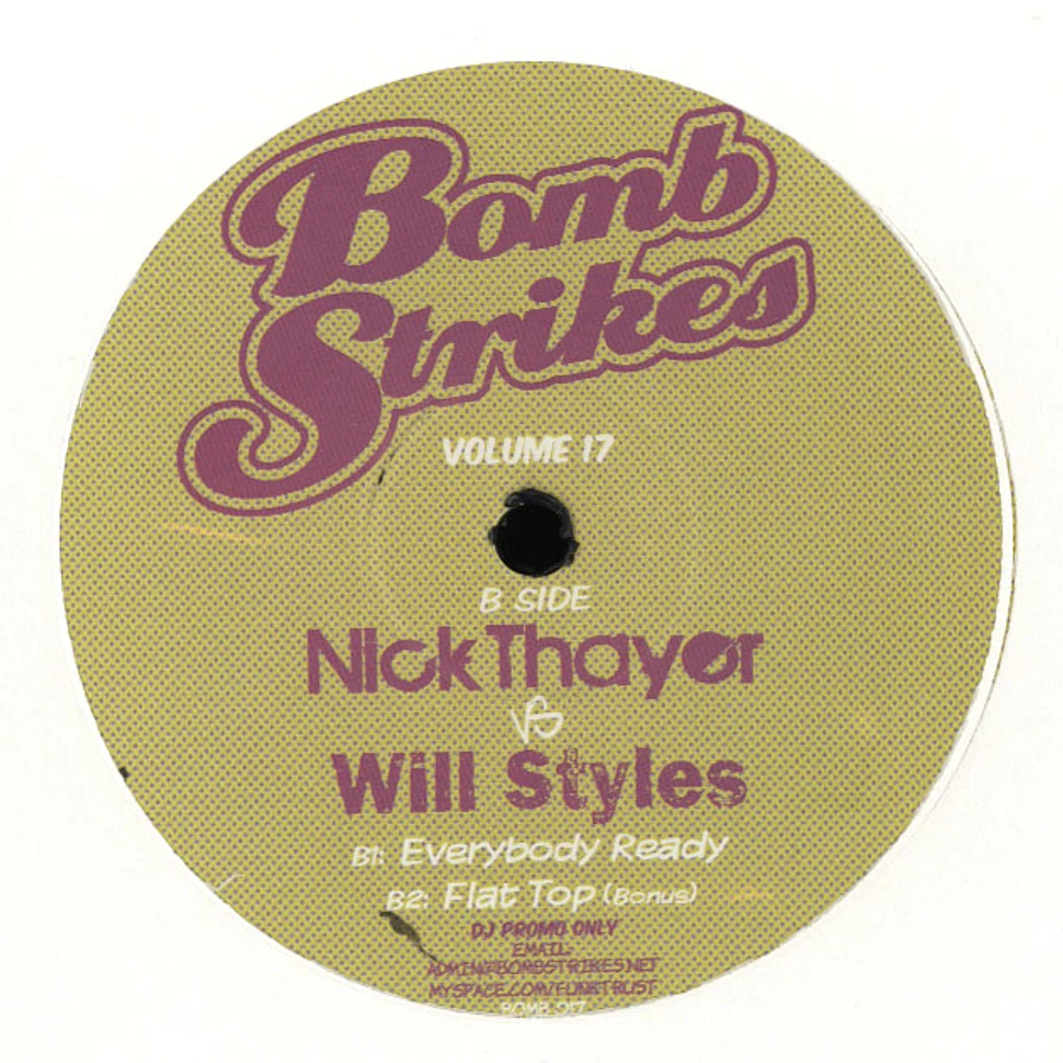 Nick Thayer Vs. Will Styles - Yeah Bwoy