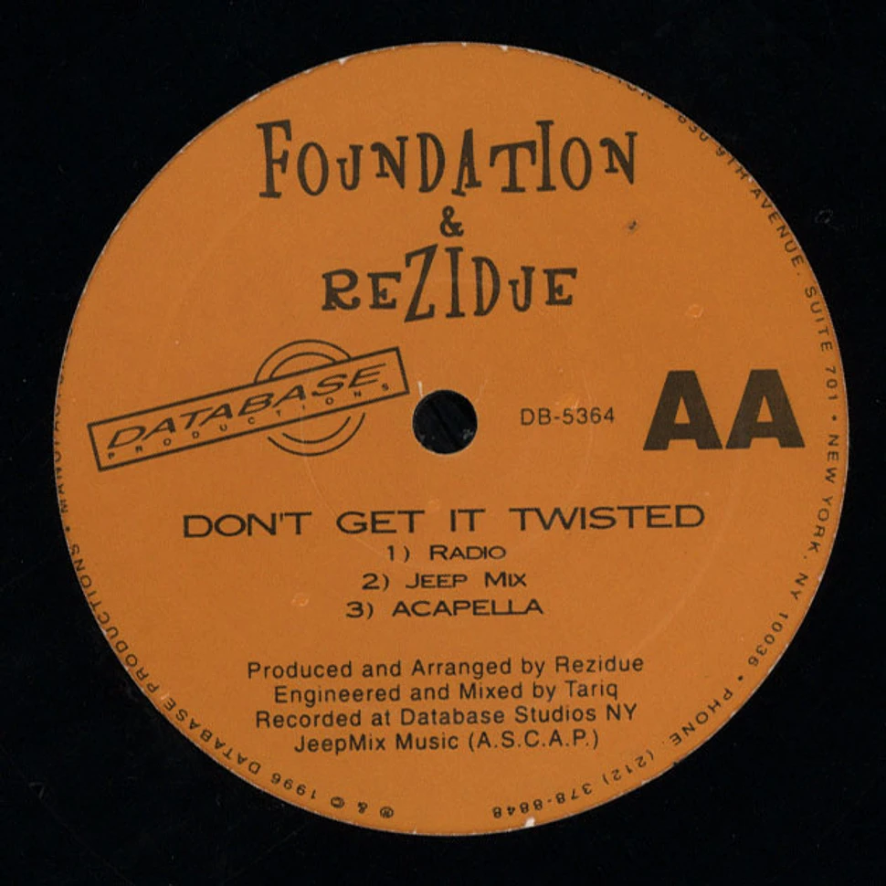 Foundation & Rezidue - Boogie Down's Got The Flavor