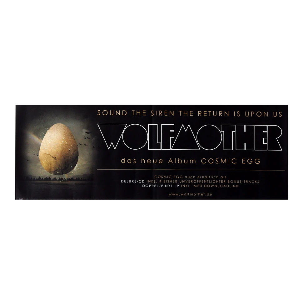 Wolfmother - Cosmic Egg Poster