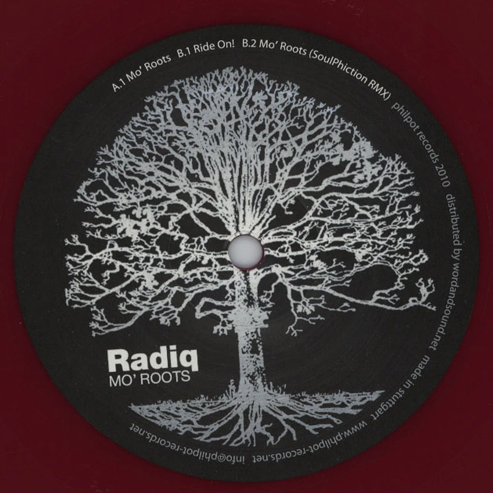 RADIQ - Mo' Roots
