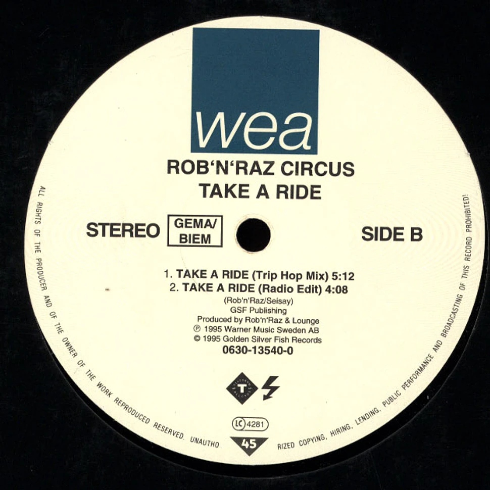 Rob 'N' Raz Circus - Take a ride