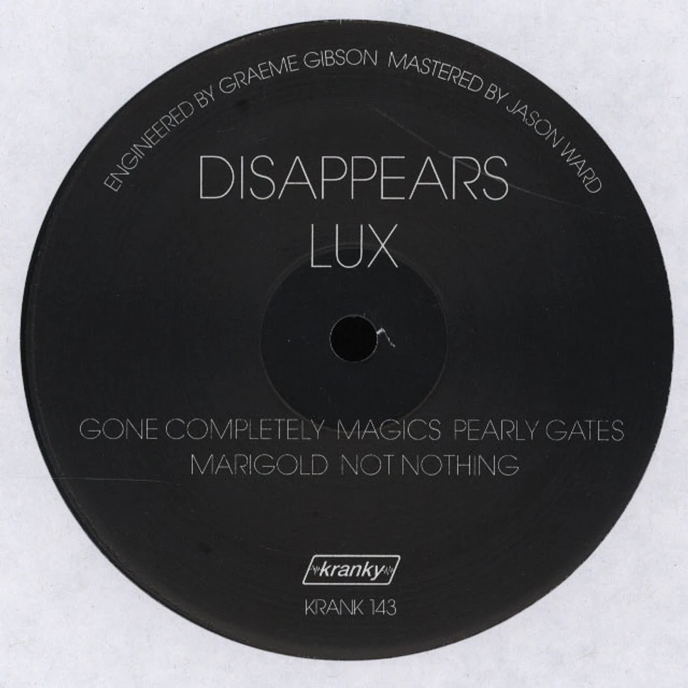 Disappears - Lux