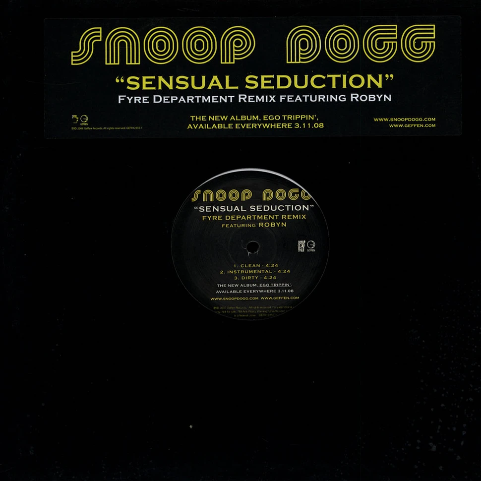 Snoop Dogg - Sensual seduction Fyre Department remix feat. Robyn