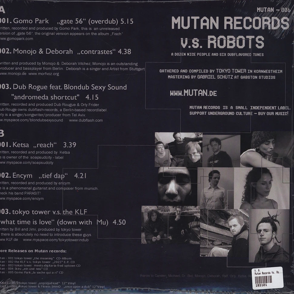 V. A. - Mutan Records Vs. Robots