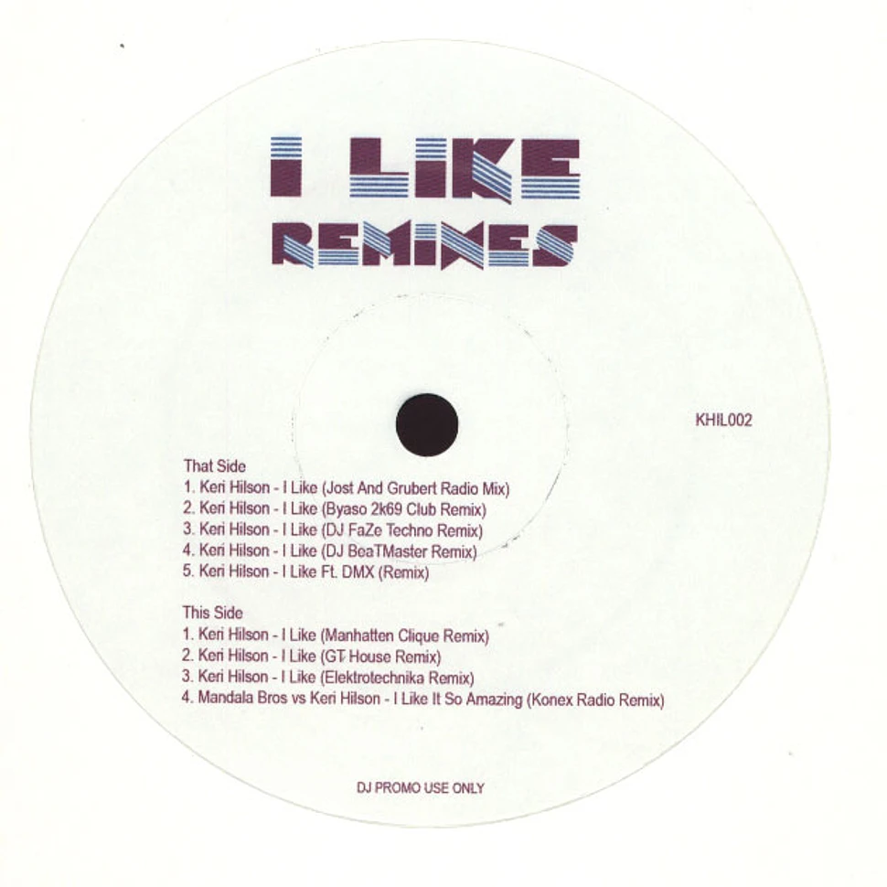 Keri Hilson - I Like Remixes