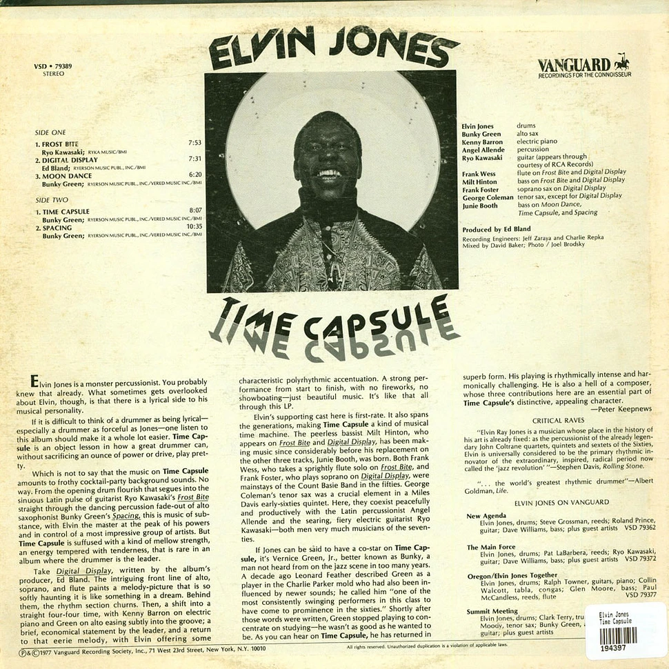 Elvin Jones - Time Capsule