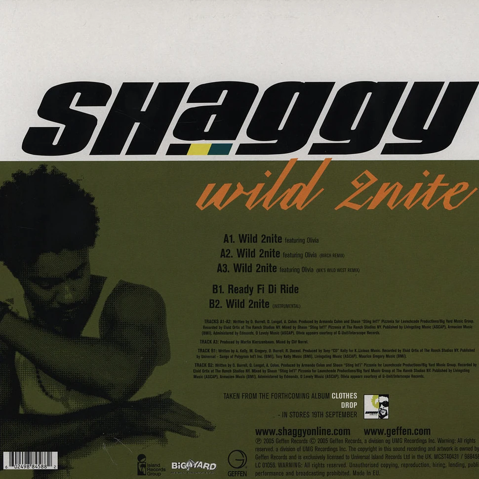Shaggy - Wild 2nite feat. Olivia of G-Unit