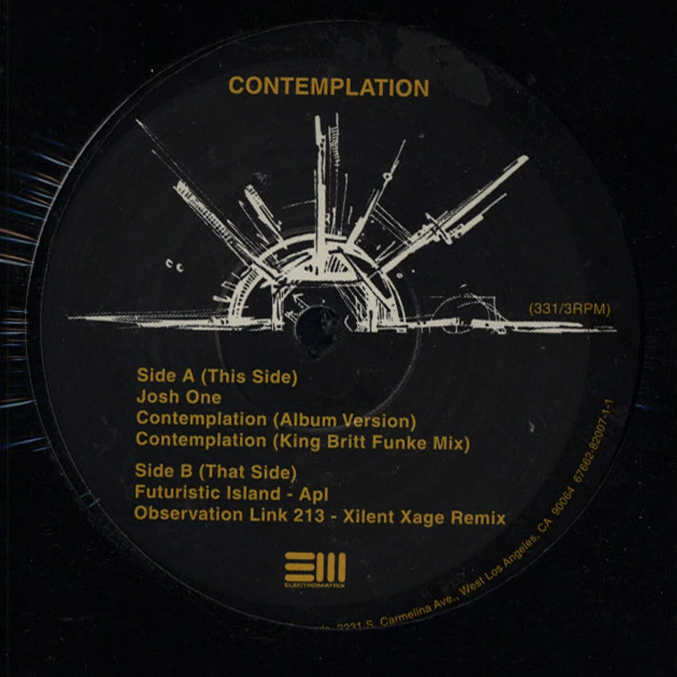 Josh One / Apl / Xilent Xage - Contemplation