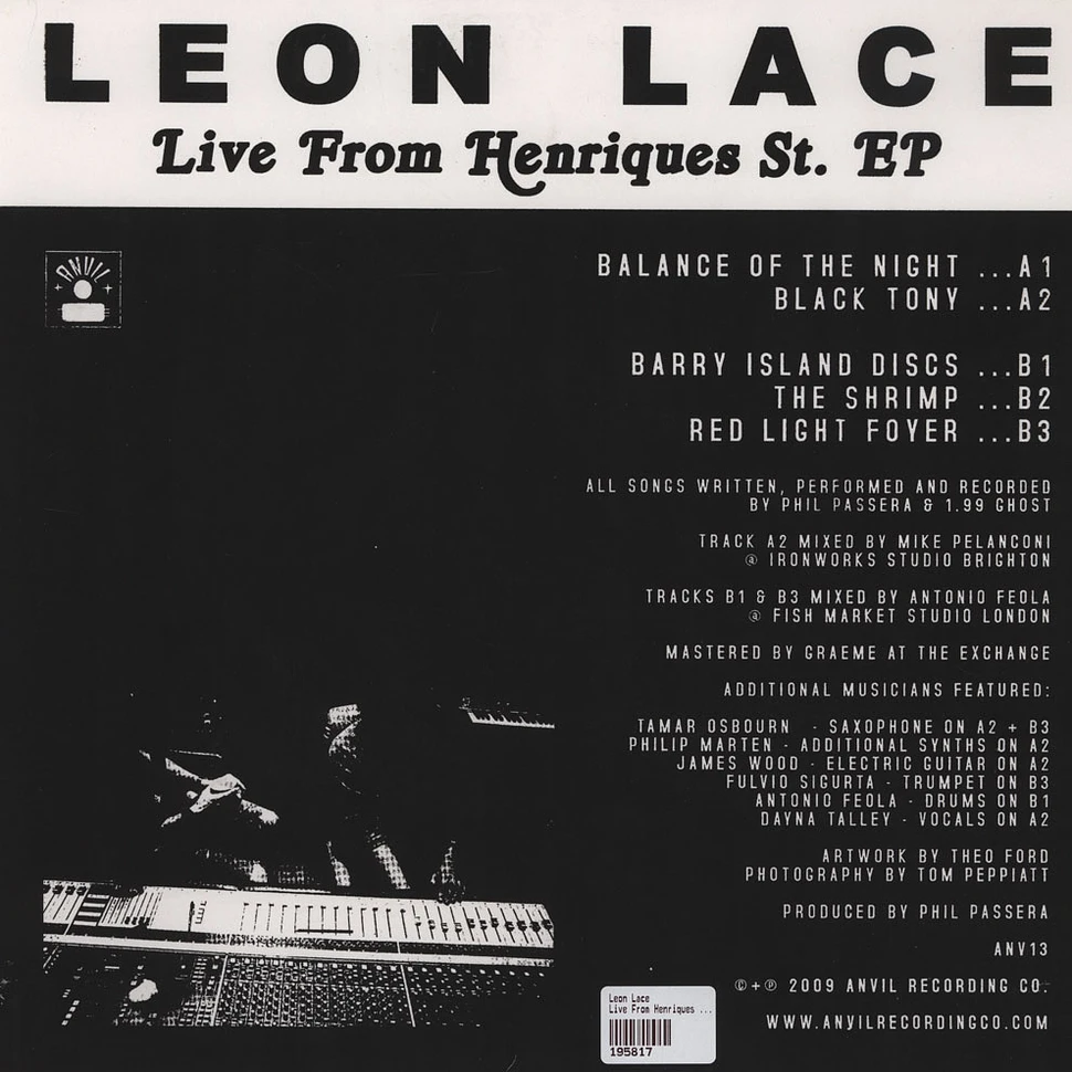 Leon Lace - Live From Henriques St. EP