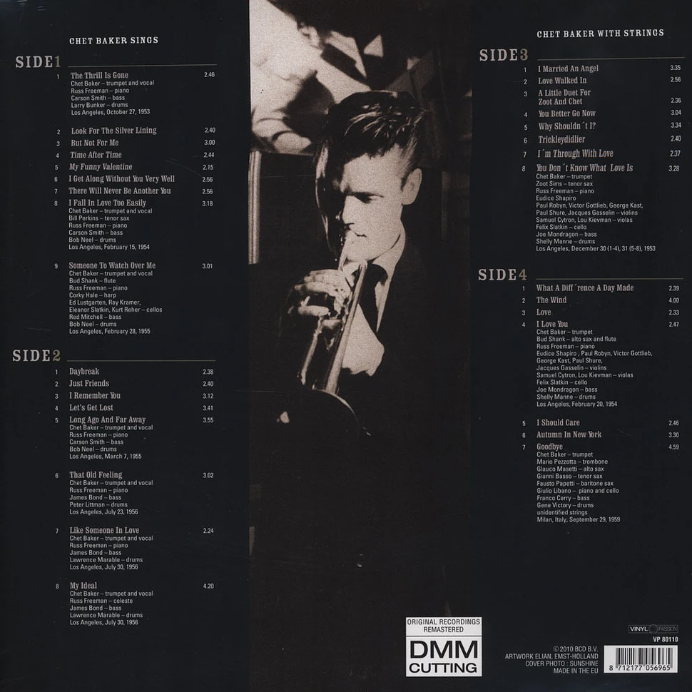 Chet Baker - Sings & Strings