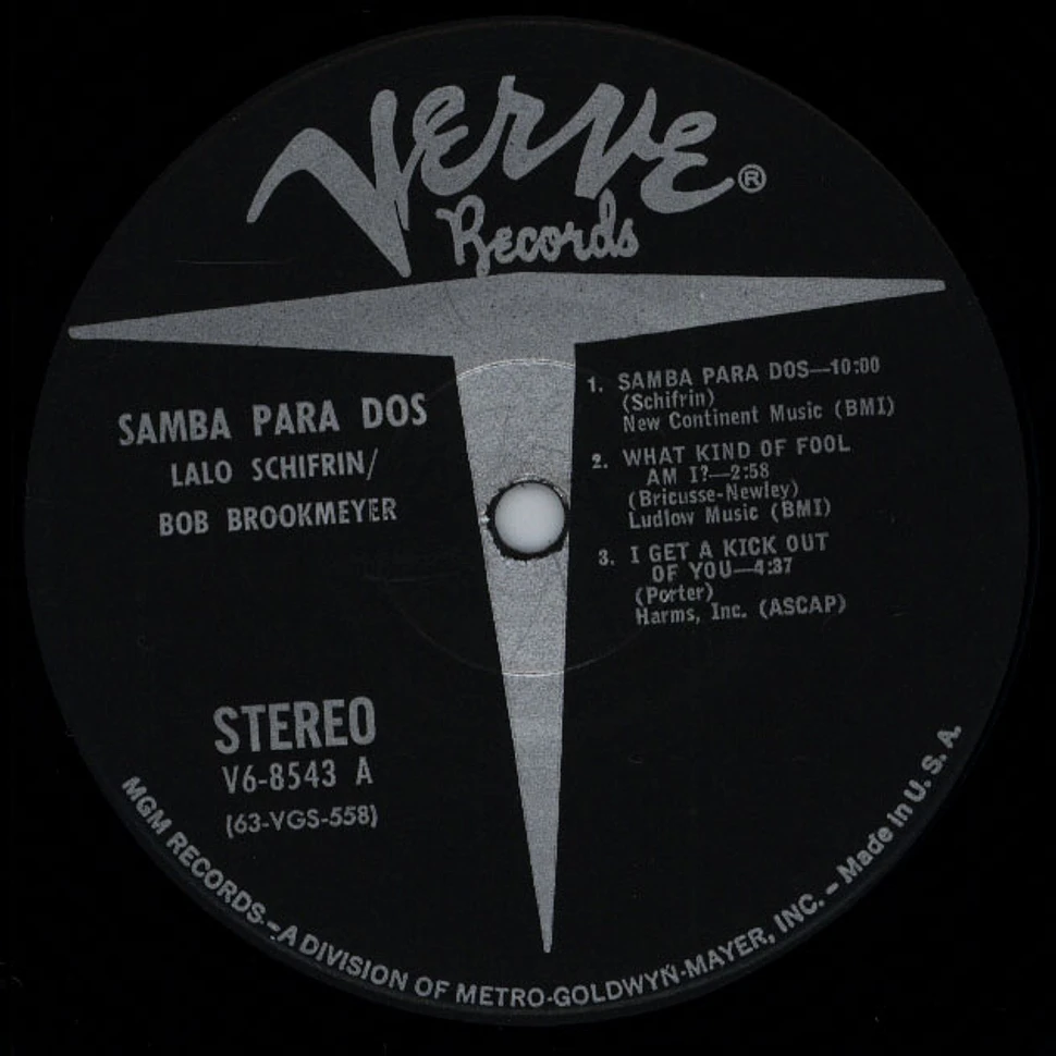 Lalo Schifrin / Bob Brookmeyer - Samba Para Dos