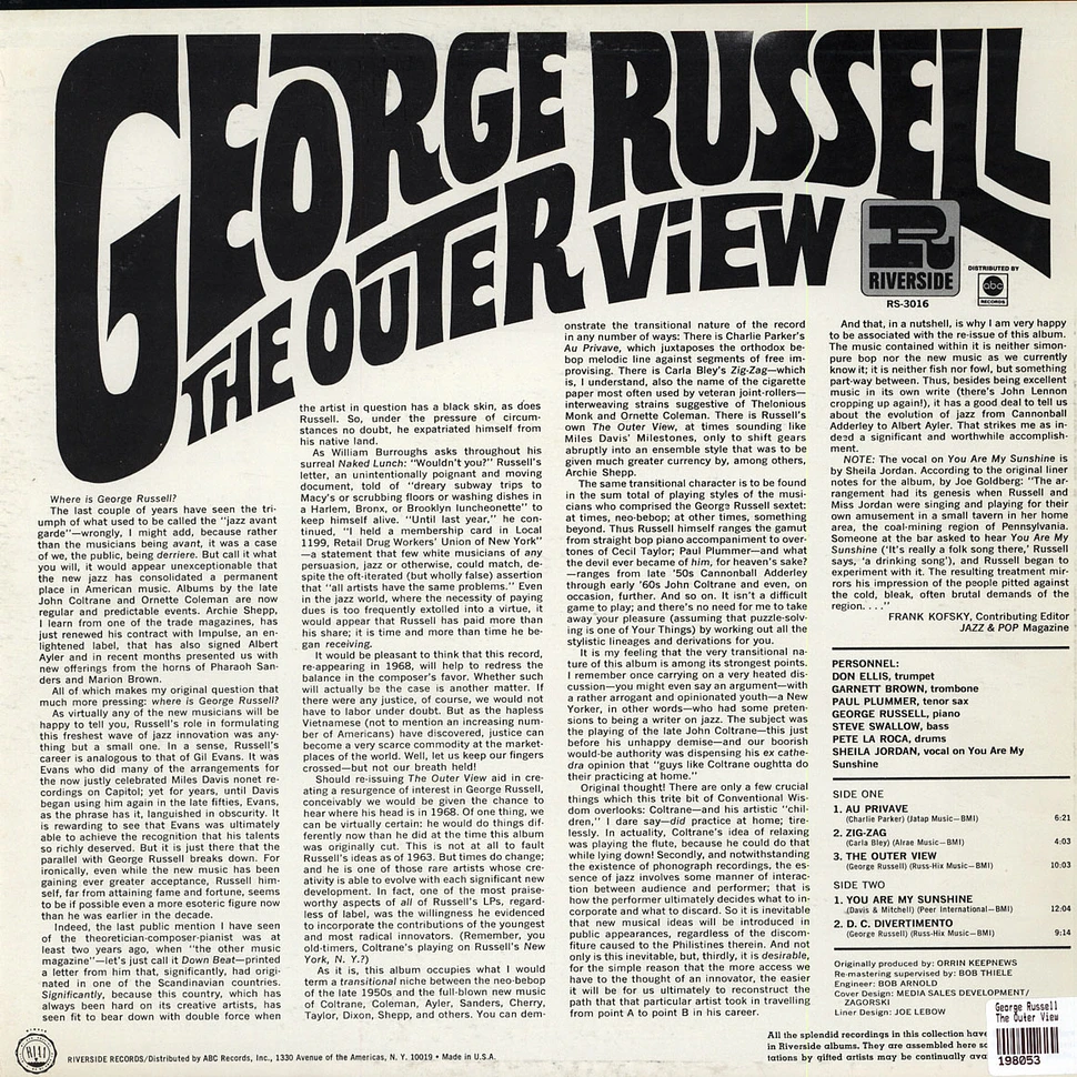 George Russell - The Outer View