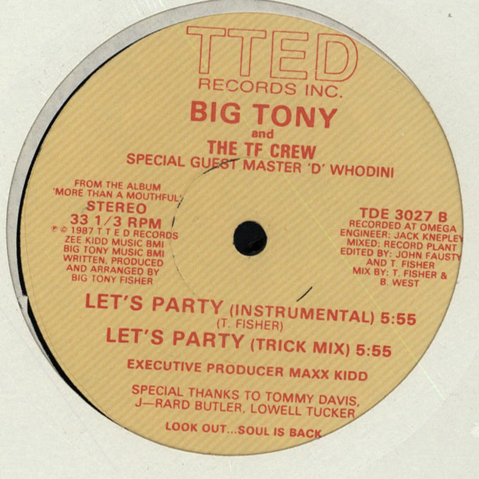 Big Tony & The T.F. Crew - Let's Party