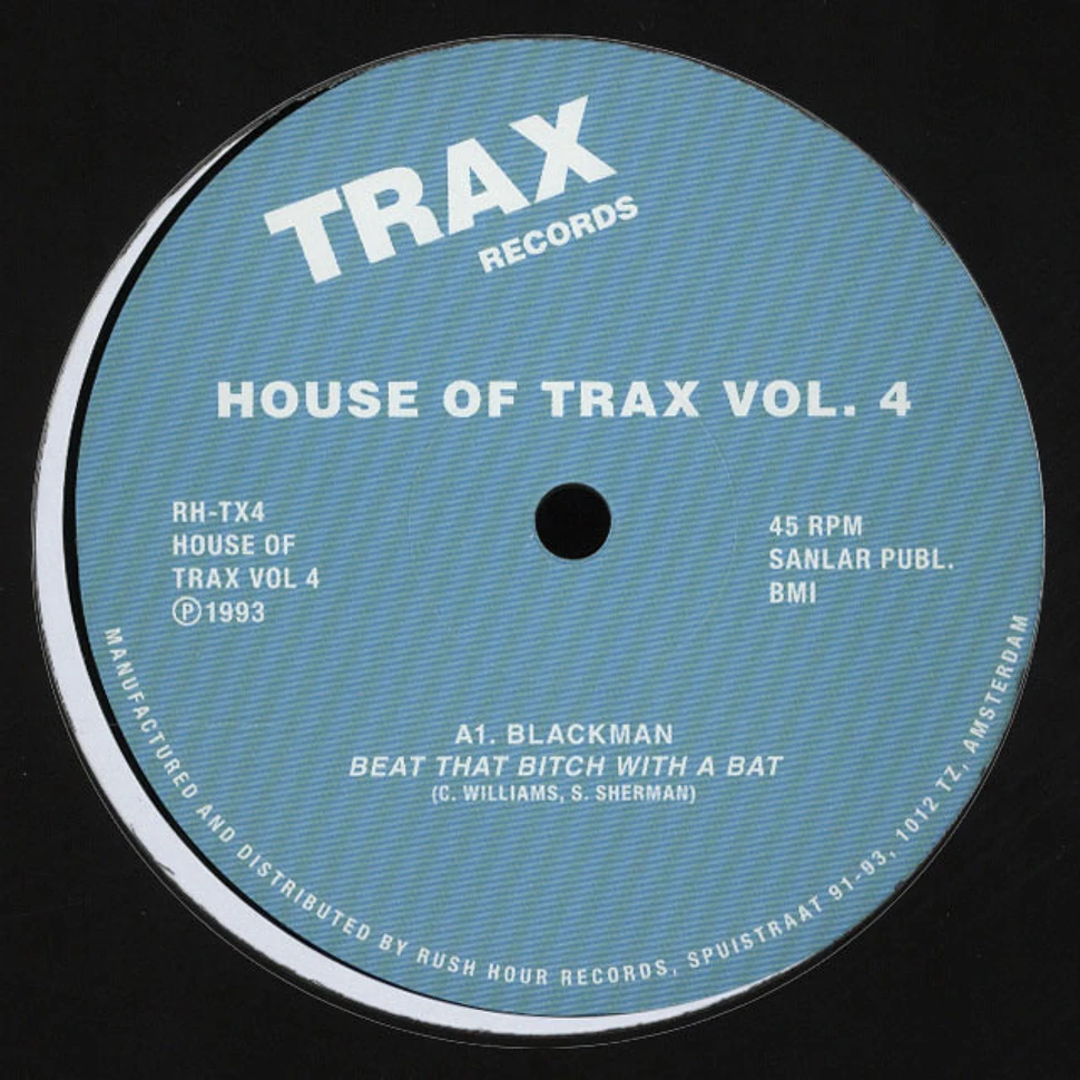 House Of Trax - Volume 4