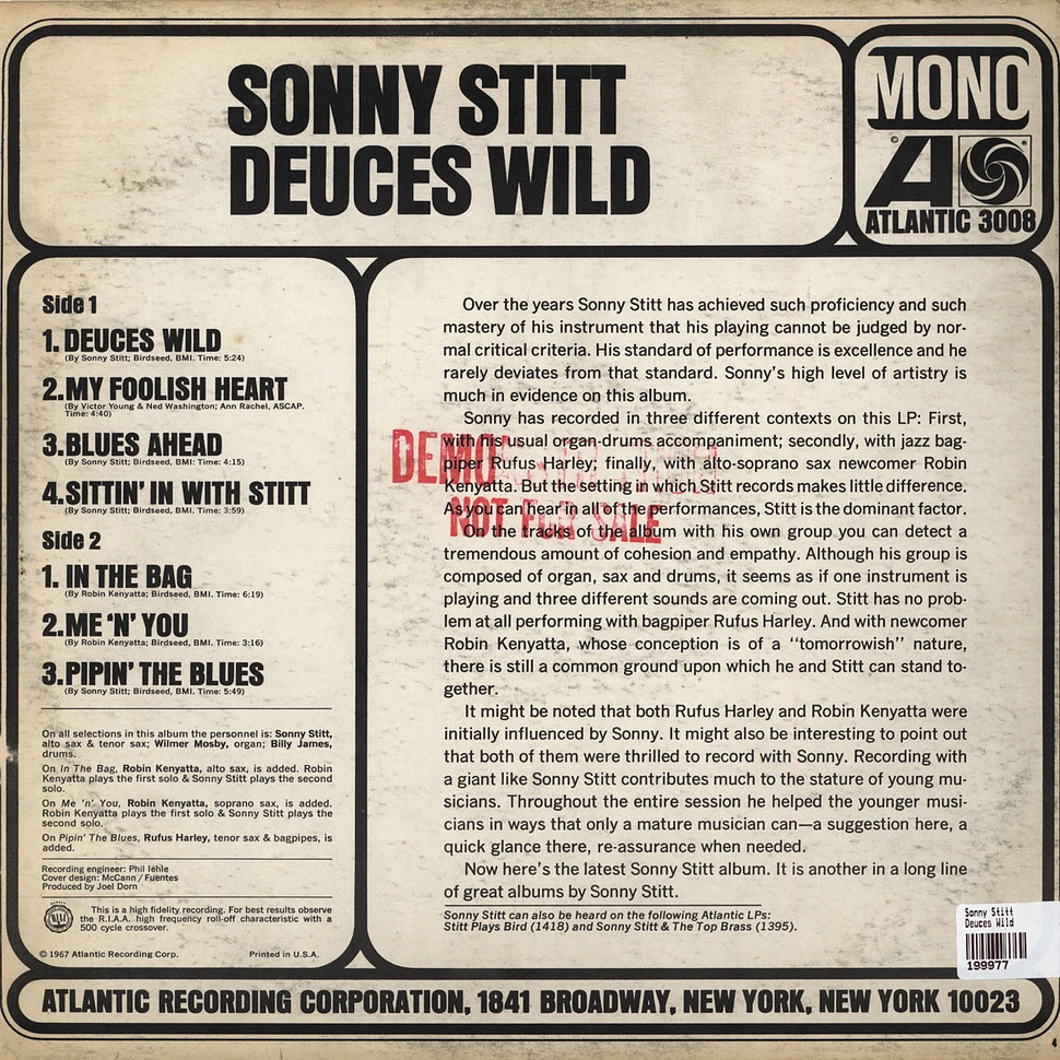 Sonny Stitt - Deuces Wild