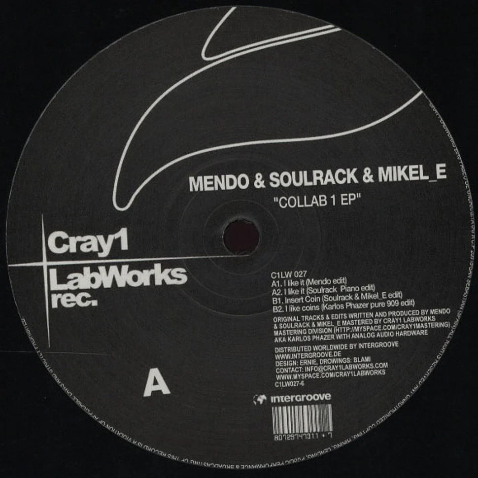 Mendo & Soulrack & Mikel E - Collab 1 EP