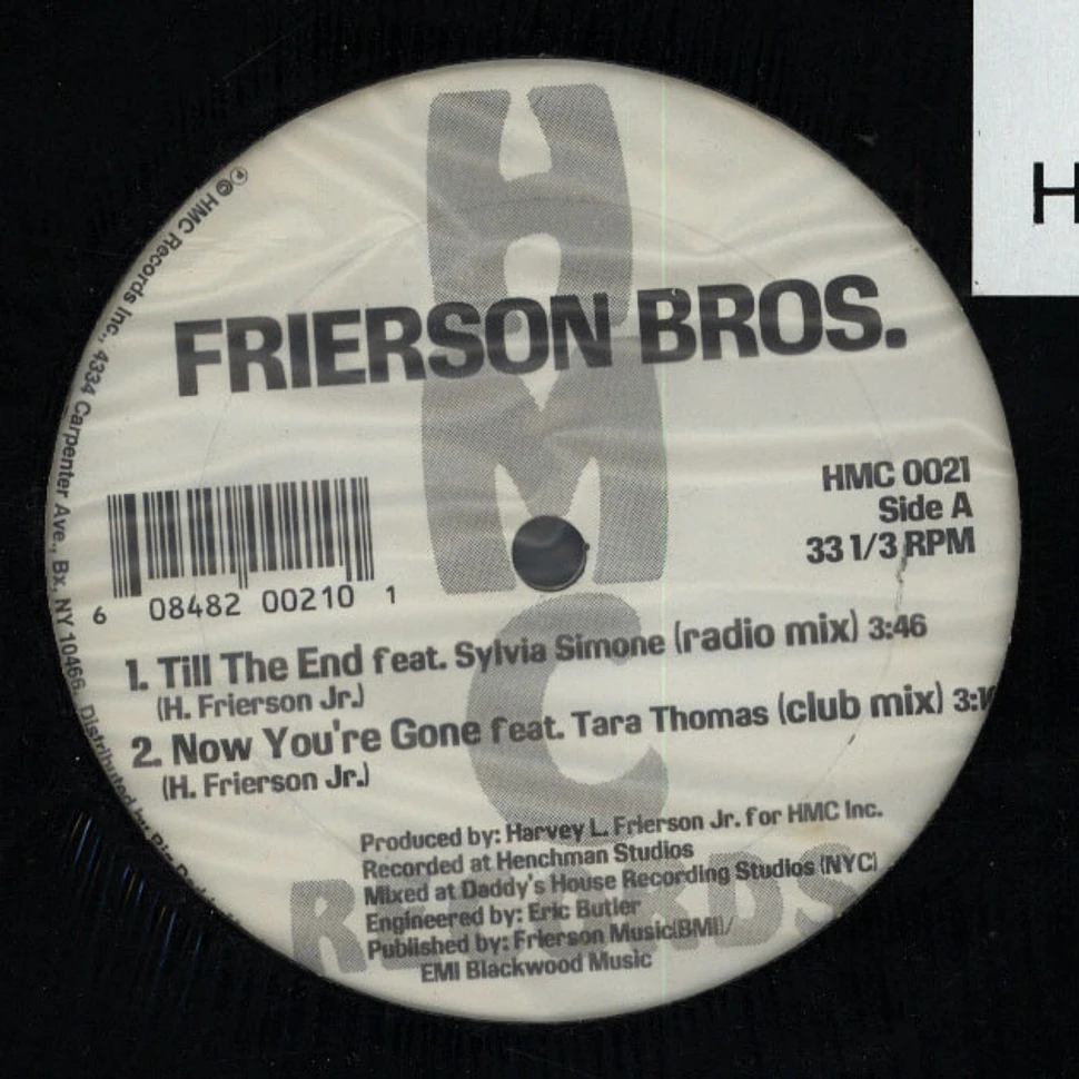 Frierson Bros. - Till The End / Gotham City