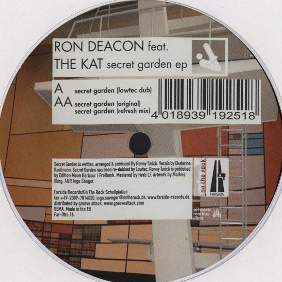 Ron Deacon - Secret Garden EP feat. The Kat
