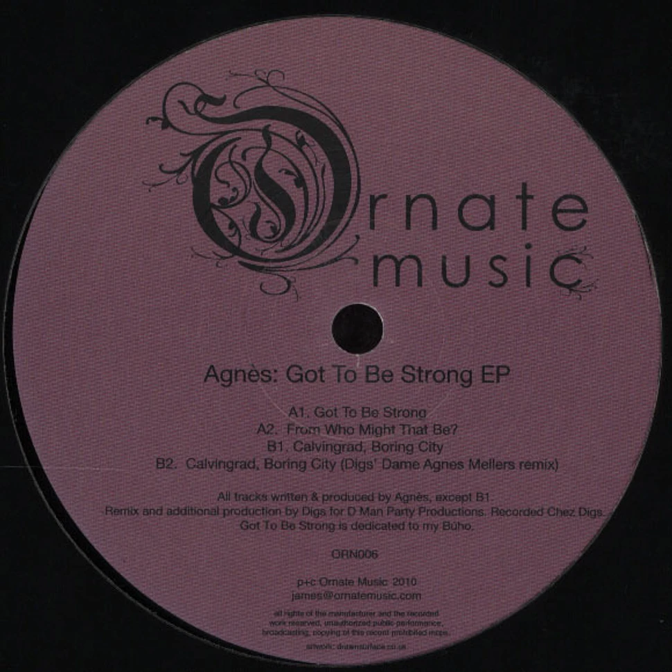 Agnes - Got To Be Strong EP