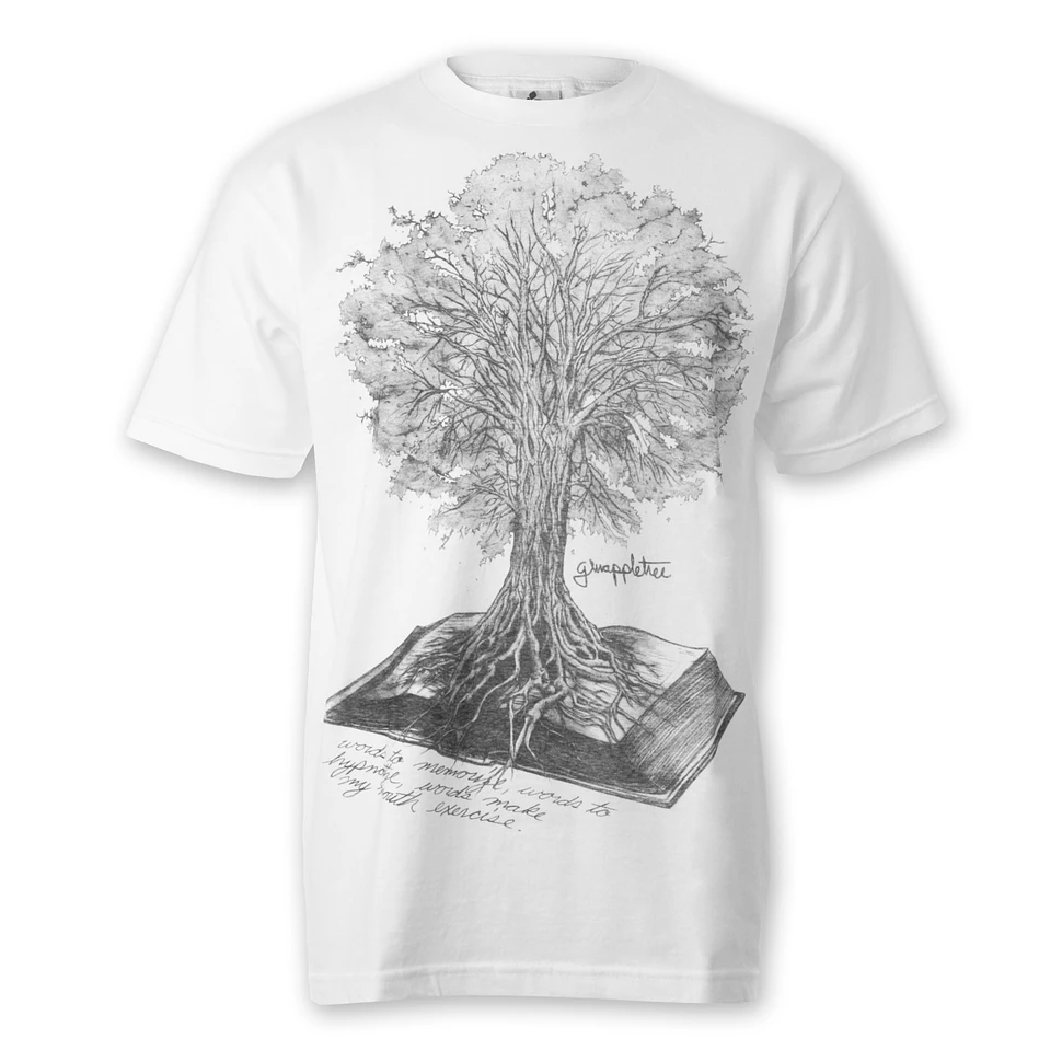 GRN Apple Tree - Words T-Shirt
