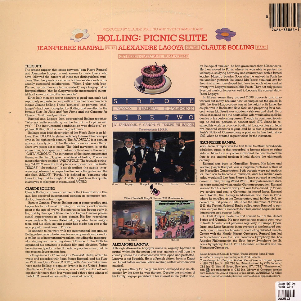 Claude Bolling - Picnic Suite