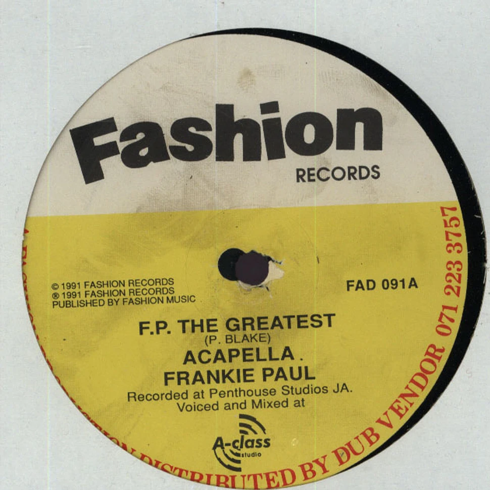 Franckie Paul - F.P. The Greatest