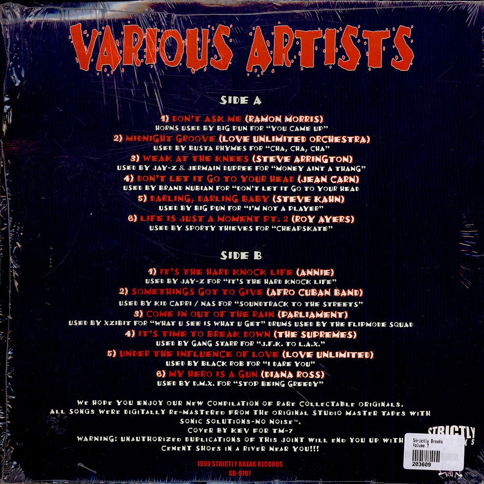 V.A. - Strictly Breaks Volume 7