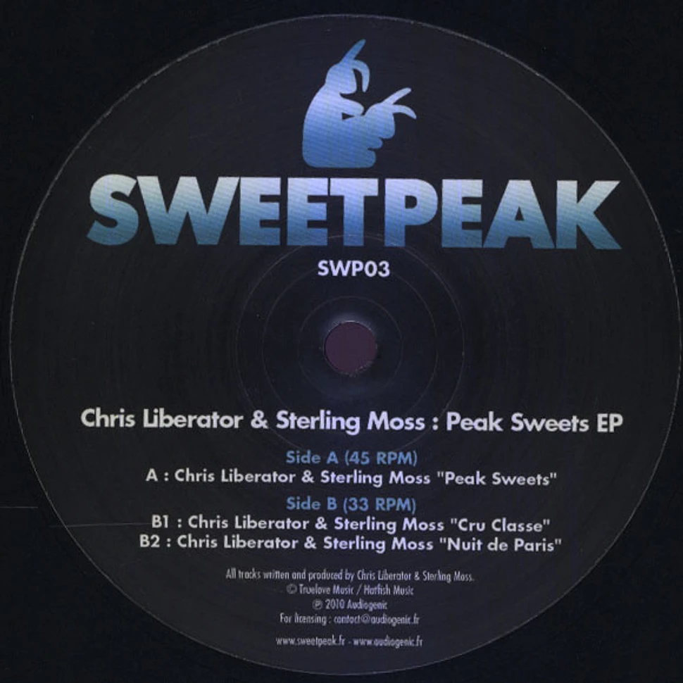 Chris Liberator & Sterling Moss - Peak Sweets EP