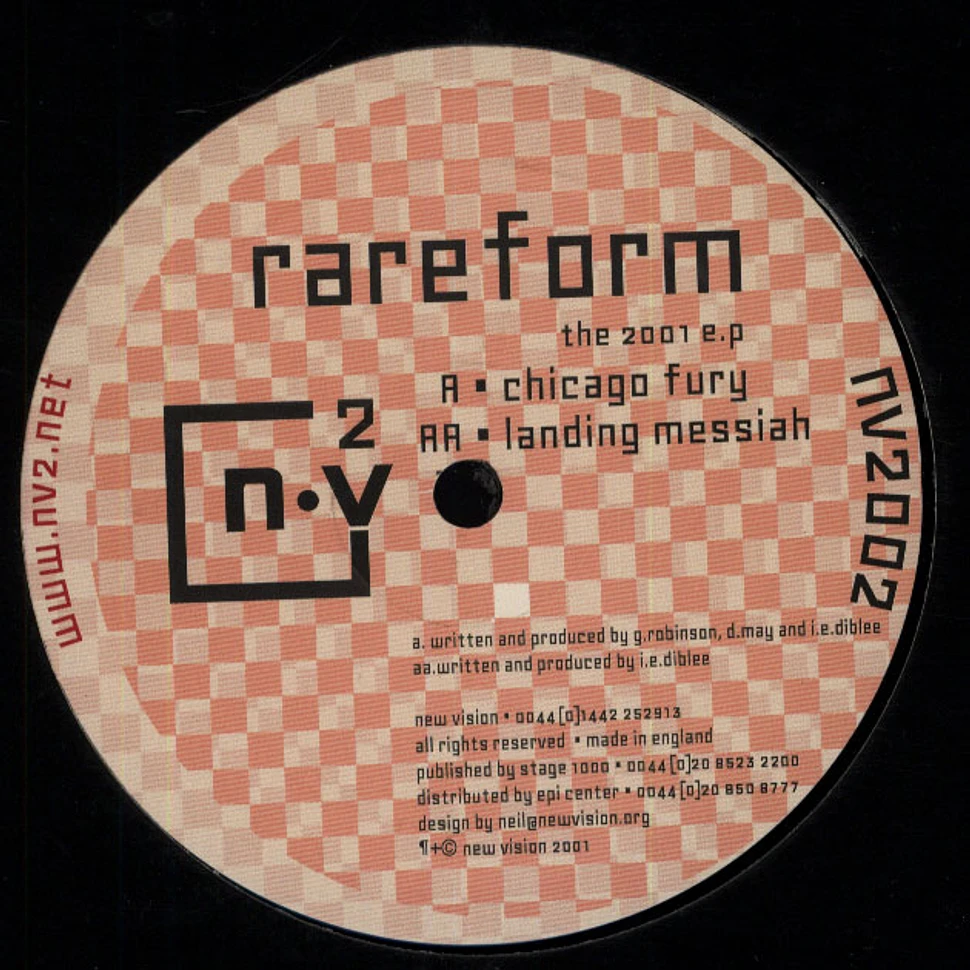 Red Math vs. Rareform - The 2001 EP Pt. 2
