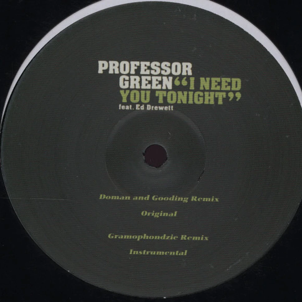Professor Green - Need You Tonight